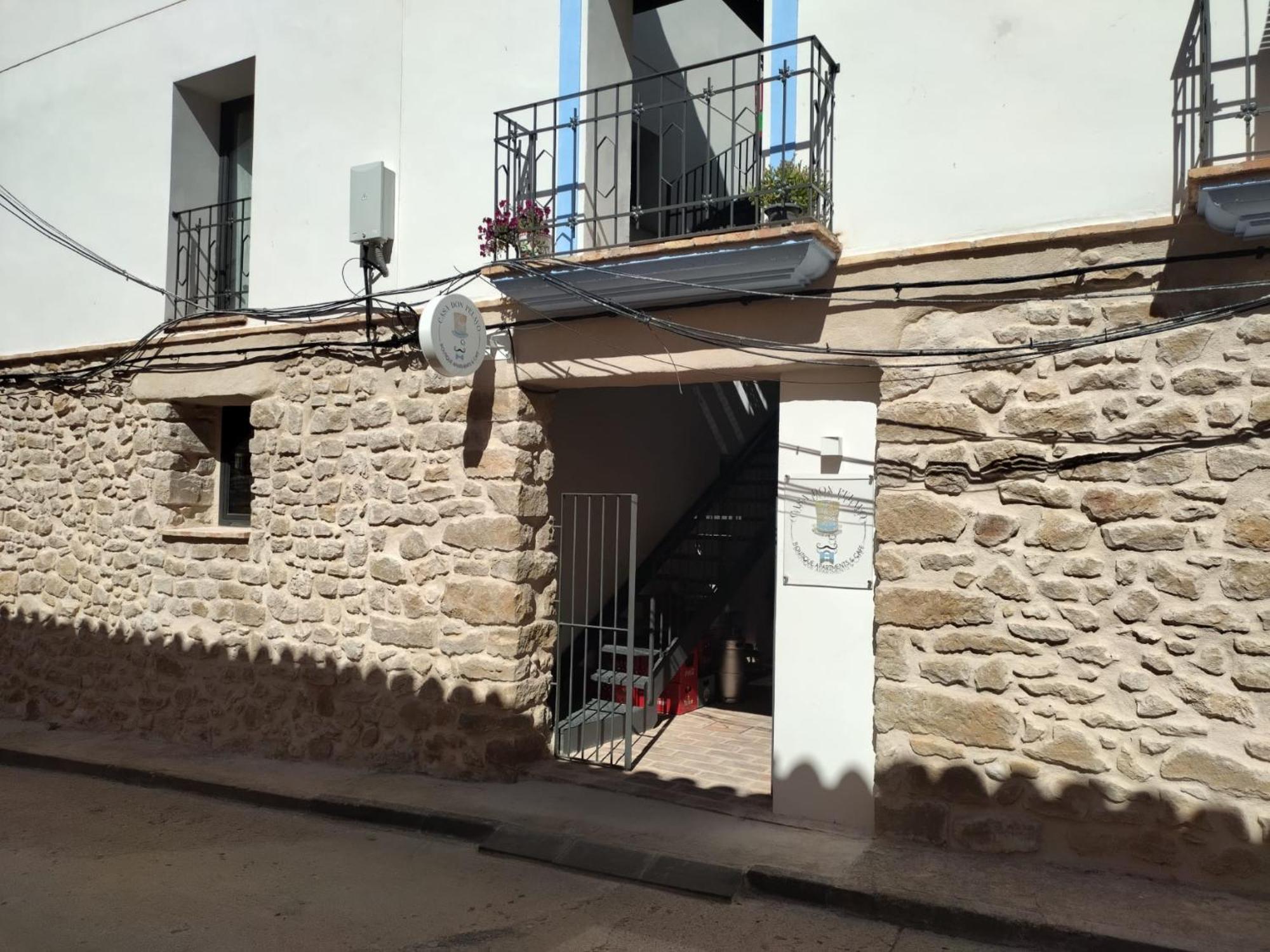 Casa Don Pelayo Boutique Apartments & Cafe Valderrobres Buitenkant foto