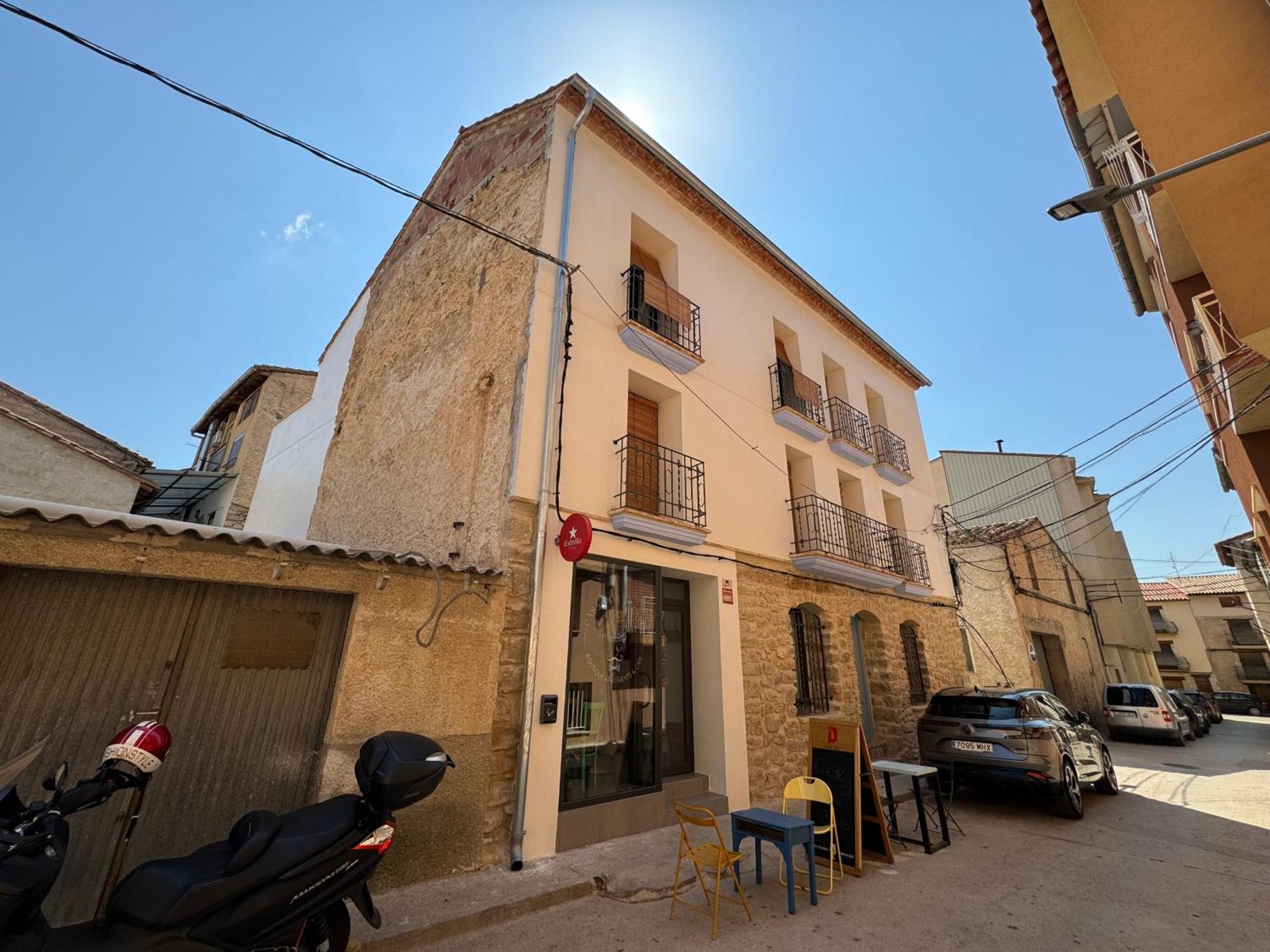 Casa Don Pelayo Boutique Apartments & Cafe Valderrobres Buitenkant foto